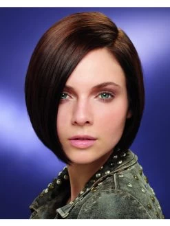 Straight Lace Front Chin Length Synthetic Hair Bobs Wig