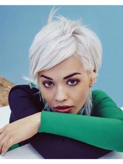 Celebrity Short Hair Straight Lace Front Wig