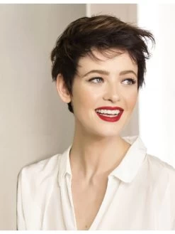Flirty Short Hair Wavy Capless Wig