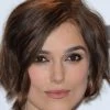 Keira Knightley's Curled Short Hair Wig