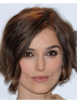 Keira Knightley's Curled Short Hair Wig