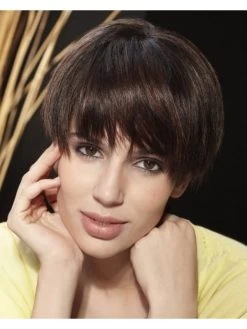 Timeless Short Hairstyle Remy Human Hair Wig