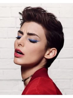 Wavy Full Lace Short Synthetic Hair Without Bangs Wig