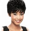 Wavy Capless Short Synthetic Hair Afro Wig
