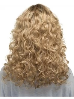 Lace Front Long Synthetic Hair Curly Wig Without Bangs -Boutique Wig Shop rwm611059 03
