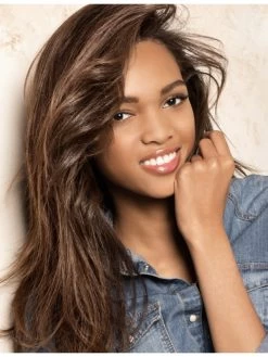 Balanced Cut Long Synthetic Hair Wavy Wig