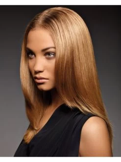 Lace Front Long Synthetic Hair Straight Blonde Afro Wig