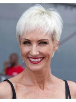 Capless Short Synthetic Hair Boycuts Wig