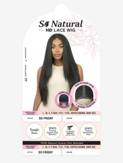 R&B Collection So Natural Blended Human Hair HD Lace Wig -Boutique Wig Shop so friday3m
