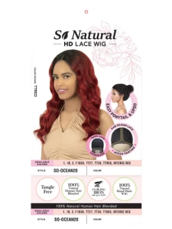 R&B Collection So Natural Blended Human Hair HD Lace Wig - SO-OCEAN 20 -Boutique Wig Shop so ocean 203m