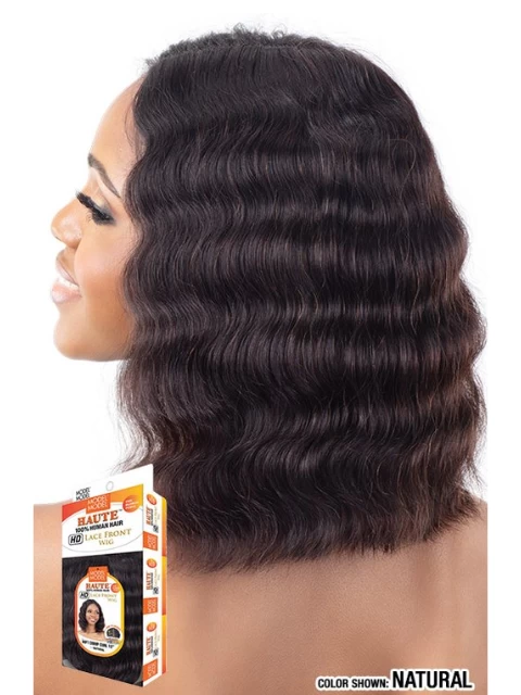 Model Model Haute 100% Human Hair HD Lace Frontal Wig - SOFT CRIMP CURL 12" 2 Model Model Haute 100% Human Hair HD Lace Frontal Wig - SOFT CRIMP CURL 12" - Image 2