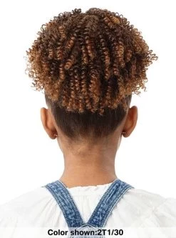 Outre Lil Looks Premium Synthetic Drawstring Ponytail - SPRINGY COILS 8 -Boutique Wig Shop springy coils 83m