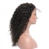 Curly Nature Color Brazilian Lace Front Human Hair Wigs