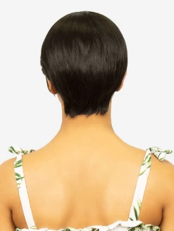 R&B Collection Black Swan Blended Human Hair Wig -Boutique Wig Shop swan 103m