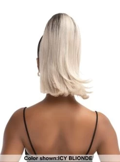 Janet Collection Remy Illusion Ponytail - TIGEREYE -Boutique Wig Shop tigereye1m