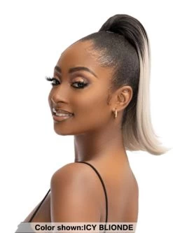 Janet Collection Remy Illusion Ponytail - TIGEREYE -Boutique Wig Shop tigereye2m