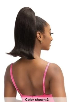 Janet Collection Remy Illusion Ponytail - TIGEREYE -Boutique Wig Shop tigereye4m