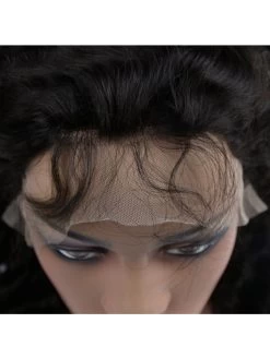 Loose Wave Curly Human Hair Lace Front Wigs Black Women Wigs With Baby Hair Lace Wigs