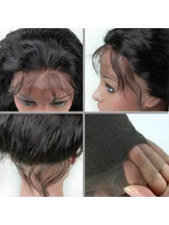 Lace Front Human Hair Wigs With Baby Hair -Boutique Wig Shop top 7a peruvian virgin hair human wigs 130 full lace human hair wigs with baby hair 5