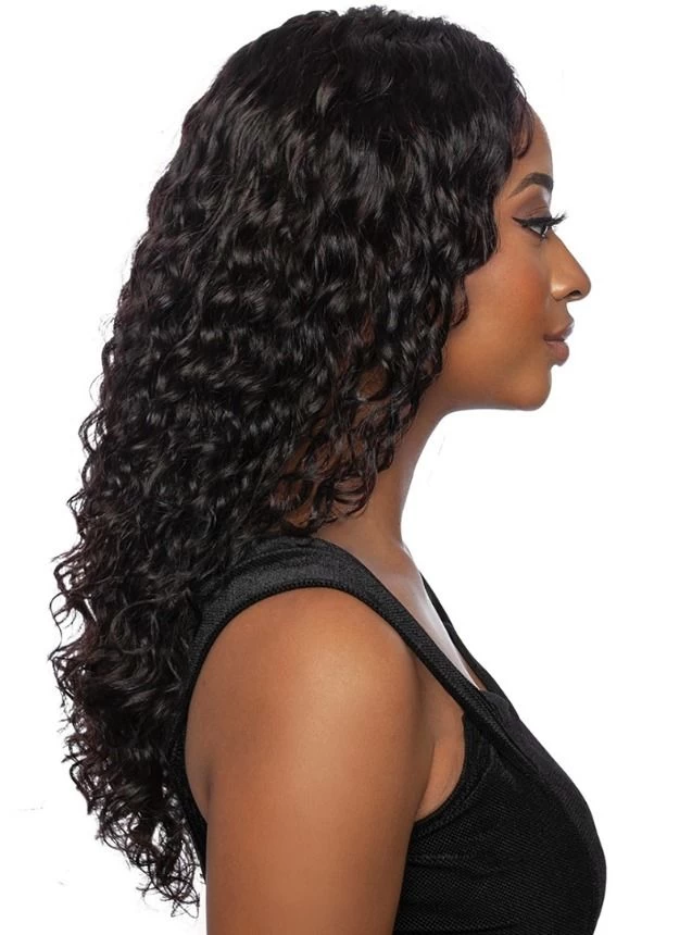 Mane Concept Trill 11A Human Hair HD Rotate Lace Part Wig - NEW DEEP WAVE 24 (TRMR216) 3 Mane Concept Trill 11A Human Hair HD Rotate Lace Part Wig - NEW DEEP WAVE 24 (TRMR216) - Image 3
