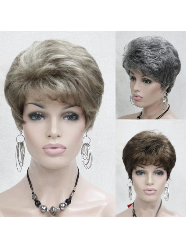 Very Short Hairstyles For Women Synthetic Straight Hair Wig 3 Very Short Hairstyles For Women Synthetic Straight Hair Wig - Image 3
