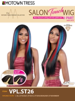 Motown Tress Salon Touch Lace V-Part Wig - VPL.ST26 -Boutique Wig Shop vpl.st265m