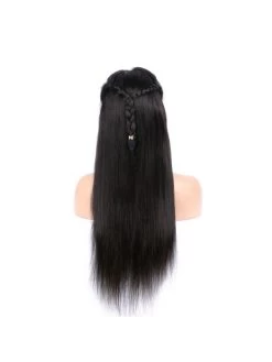 Full Lace Human Hair Wigs Straight Black Wigs With Baby Hair -Boutique Wig Shop wholesale full lace front human hair wigs straight black women brazilian glueless full lace wigs human 2