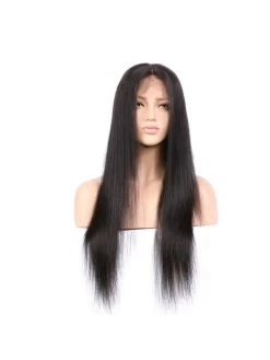 Full Lace Human Hair Wigs Straight Black Wigs With Baby Hair -Boutique Wig Shop wholesale full lace front human hair wigs straight black women brazilian glueless full lace wigs human 3